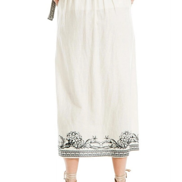 Max Studio womens Printed Skirt, M - Picture 2 of 3